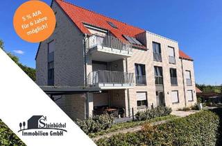 Wohnung kaufen in 48612 Horstmar, Barrierefreies und modernes Wohnen! 3-Zimmer-Neubau-Wohnung mit Terrasse in Top-Lage!