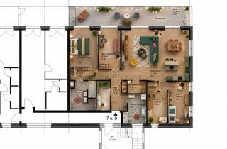 Wohnung kaufen in 97072 Sanderau, 2 Wohnungen nebeneinander ( 2+3 Zim.) = 5 Zimmer Neubauwohnung, Bezug Ende 2027, 1.OG, Lift,Garage