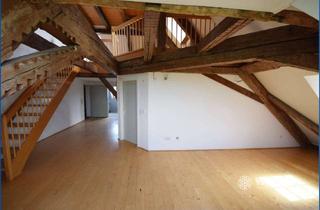 Wohnung kaufen in 89614 Öpfingen, Dachgeschoss-Maisonette mit Fachwerkcharme direkt an der Donau
