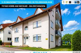 Wohnung kaufen in 72160 Horb, 3-Zimmer Maisonettewohnung in Feldrandlage