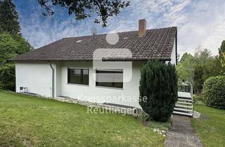 Wohnung kaufen in 72800 Eningen, 4-Zimmerwohnung mit eigenem Eingang, Gartenanteil & Garage