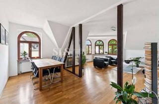 Wohnung kaufen in 40233 Flingern Nord, Altbauperle im Trendviertel - Stilvolle Maisonettewohnung mit 2 Südbalkonen in ruhiger Seitenstraße