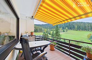 Wohnung kaufen in 72270 Baiersbronn, 4-Zimmer-Wohnung renoviert: Fenster, Böden, Balkon & TG-Stellplatz, Pool inklusive