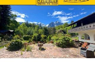 Wohnung kaufen in 82467 Garmisch-Partenkirchen, Grainau: 3-Zimmer-Wohnung ca. 95 m², Terrasse 80 m², Keller, Einbauküche, Duplex-Parker, naturverbun