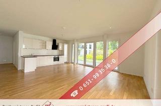 Wohnung mieten in 54292 Trier, Wohnen an der Mosel – moderne 3-ZKB-Erdgeschosswohnung mit Einbauküche und Terrasse