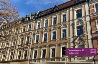 Wohnung mieten in Goethestraße 27, 06114 Paulusviertel, Zwei Räume, ein Kamin, unendlicher Charme im Paulusviertel!