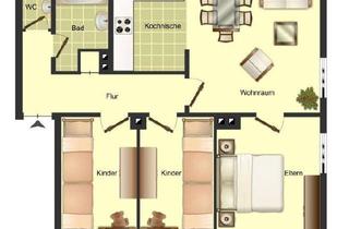 Wohnung mieten in Kölner Straße 15, 46397 Bocholt, Charmante 4-Zimmer-Altbauwohnung in Bocholt – Vielfältiges Wohngefühl auf 63 m²