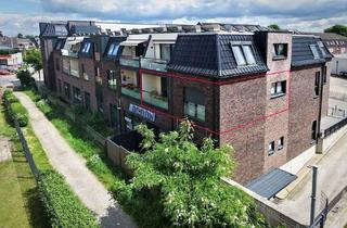 Wohnung mieten in Uerdinger Straße 47C, 47441 Moers, Helle-Neubau 2,5 Zimmer in Moers-Mitte: Balkon, Einbauküche, Aufzug, Tiefgarage, Energie A+