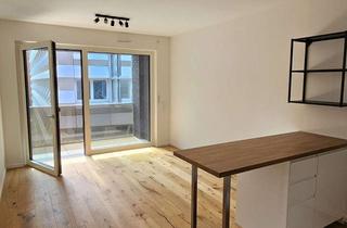 Wohnung mieten in Rotterdamer Platz 16, 55120 Neustadt, 1,5-Zimmer-Neubau-Wohnung mit Balkon + Tiefgaragenstellplatz – Erstbezug in Mainz-Zollhafen