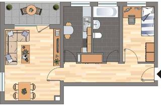 Sozialwohnungen mieten in Föhrenweg, 67454 Haßloch, Nur mit WBS! 2-Zimmer-Wohnung in Haßloch