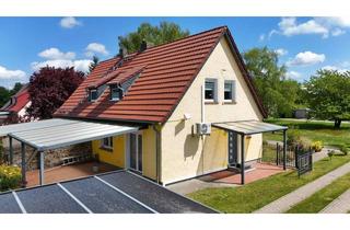 Doppelhaushälfte kaufen in 19339 Plattenburg, Stilvoll modernisierte Doppelhaushälfte am Ortsrand mit viel Platz im Grünen