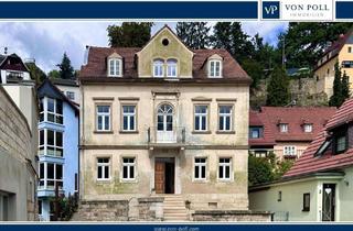 Villa kaufen in 01829 Stadt Wehlen, Außergewöhnliche Villa mit historischem Flair – Sanierungsbedürftiges Einfamilienhaus aus dem Jahr 1