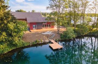 Einfamilienhaus kaufen in 89155 Erbach, Exklusives Wohnen am Wasser – Modernes Einfamilienhaus mit privatem Seezugang