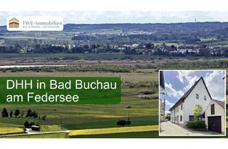Haus kaufen in 88422 Bad Buchau, DHH Bad Buchau - zentrales Wohnen im naturhistorischen Kurort