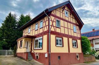 Haus kaufen in 37287 Wehretal, Bezauberndes Fachwerkhaus mit Nebengebäude und Gartenidylle in Wehretal