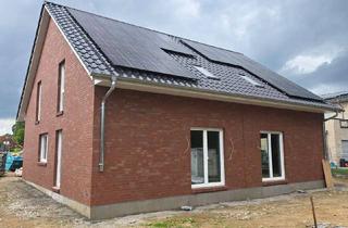Doppelhaushälfte kaufen in 21726 Oldendorf, Moderne Neubau-Doppelhaushälfte mit PV, Smart Home & Wärmepumpe - Erstbezug in Oldendorf