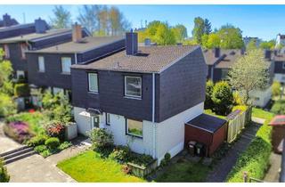 Haus kaufen in 24147 Elmschenhagen-Nord, Familienwohnen mit Perspektive – Reihenendhaus mit Garten, Balkon und Vollkeller