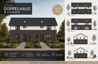 Haus mieten in Mondstieg, 27419 Sittensen, 2 DHH (Neubau) im Speckgürtel von Hamburg (Sittensen)