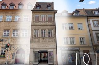 Gewerbeimmobilie kaufen in 96047 Bamberg, Denkmal-AfA! Einzigartiges Wohn-/Geschäftshaus in der Langen Straße mit Entwicklungspotenzial