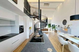 Immobilie mieten in 50668 Altstadt-Nord, ENGBERS ESTATE ! Möbliertes Design- Penthouse mit Dachbalkon an der Eigelsteintorburg