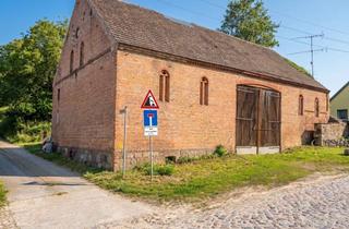 Gewerbeimmobilie kaufen in 16248 Niederfinow, Grundstück mit Backsteinscheune in ruhiger Lage von Niederfinow
