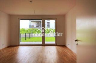 Wohnung mieten in 63067 Offenbach am Main, Moderne 1,5-Zimmer-Neubauwohnung mit Garten & EBK im Luisenhof Offenbach