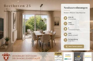 Wohnung kaufen in 84034 West, Modern wohnen in Bestlage Landshuts | Exklusive 3-Zimmer-Wohnung im Beethoven25