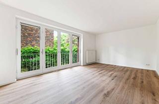 Wohnung kaufen in 22297 Winterhude, kernsanierte 2-Zimmer-Hochparterrewohnung in gepflegter Wohnanlage, Erstbezug nach Sanierung