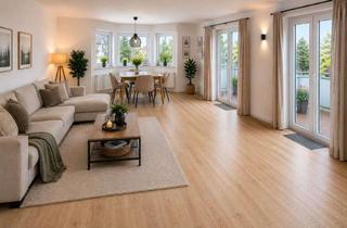 Wohnung kaufen in 83064 Raubling, Lichtdurchflutete 3-Zimmer-Wohnung mit Balkon und Blick ins Grüne