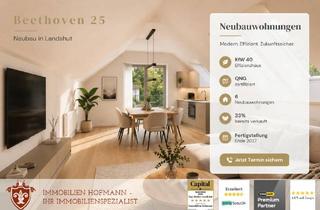 Wohnung kaufen in 84034 West, Ihre Kapitalanlage in Bestlage Landshuts - KfW 40 QNG Investment im Beethoven25