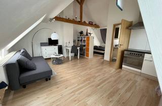 Wohnung mieten in 89522 Heidenheim, schön möbliertes Dachstudio | inklusive Einbauküche und Teil-Möblierung