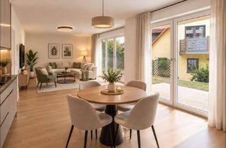 Wohnung mieten in 63864 Glattbach, KfW 40 Standard: 2 Zimmer Neubauwohnung mit Terrasse und Garten