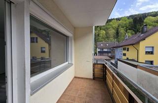Wohnung mieten in Goßweiler Str., 75323 Bad Wildbad, Sanierte 2-Zi.-Wohnung mit Balkon in Bad Wildbad-Calmbach
