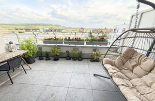 Penthouse mieten in Happelstr. 34, 74074 Heilbronn, Penthouse mit Weitblick, Dachtrasse, EBK, TG.