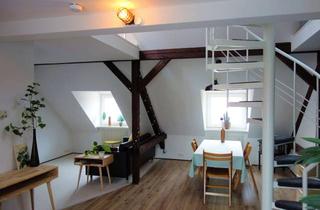 Wohnung mieten in Fröbelstraße 10, 99092 Andreasvorstadt, Maisonette 1,5-Zimmer-Wohnung in Erfurt nah der Zitadelle Petersberg mit Einbauküche