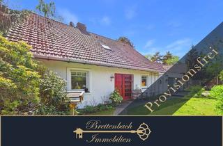 Einfamilienhaus kaufen in 27726 Worpswede, Worpswede - Hüttenbusch • Stilvoll modernisiertes Einfamilienhaus mit idyllischem Garten
