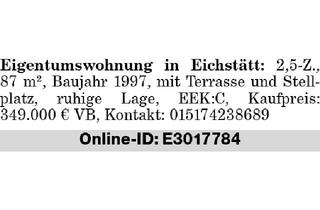 Wohnung kaufen in 85072 Eichstätt, Eigentumswohnung in Eichstätt