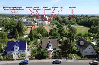 Wohnung mieten in Kreuzweg 48, 63456 Hanau, Super Senioren-Mietwohnung (ab 60 Jahre) im betreuten Wohnen am Burggarten in HU-Steinheim