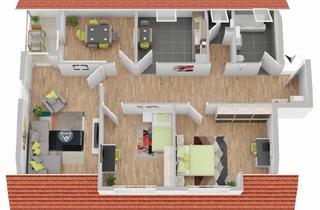 Wohnung mieten in Kirchenstr 44a, 76344 Eggenstein-Leopoldshafen, Dachgeschosswohnung
