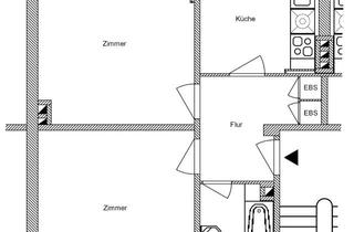Wohnung mieten in Tornowstraße 12, 60486 Bockenheim, Sanierte 2 Zimmerwohnung ohne Balkon