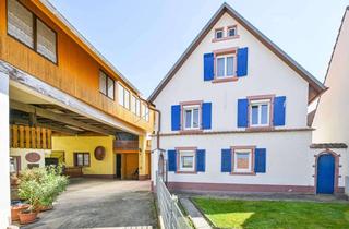 Haus kaufen in 79235 Vogtsburg, Hist. Hofanlage im Herzen von Oberbergen - Liebhaberobjekt mit Ausbaupotential auf 120-rd. 400 qm