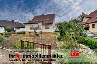 Haus kaufen in 72636 Frickenhausen, RUHIG + ZENTRAL! Freistehendes 1- bis 2-Fam.-Haus. Renovierungsbedürftig. 2 Garagen!