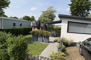 Haus kaufen in 46514 Schermbeck, NL !Gemütliches Chalet überdachter Terrasse in de Veerstal Rherlaag am See