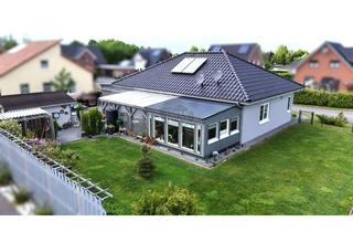 Haus kaufen in 21769 Lamstedt, MODERN, EFFIZIENT, BARRIEREFREI: BUNGALOW BJ 2019 MIT WINTERGARTEN & SOLAR!