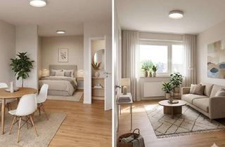 Wohnung kaufen in Birkenweg 45, 30827 Garbsen, Provisonsfreie 1,5-Zimmer-Wohnung mit PKW Stellpl.Loggia, EBK in Garbsen – nur 800 m zum Uni-Campus!