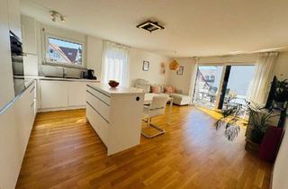 Wohnung mieten in 72649 Wolfschlugen, Neuwertige 4 Zimmer-Wohnung mit EBK, gr. Balkon, Tiefgaragen- & Außenstellplatz