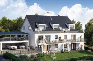 Wohnung kaufen in 97204 Höchberg, Höchberg - 3 Zimmer - Neubau mit 5 Wohneinheiten Am Fuß der Frankenwarte in Massivbauweise- Hier WE 3