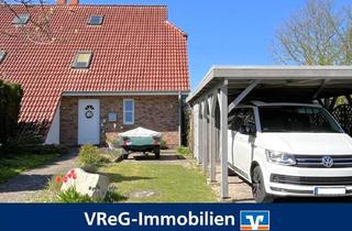 Doppelhaushälfte kaufen in 25596 Wacken, Vermietete Doppelhaushälfte mit Fernwärme in ruhiger Lage von Wacken – Baujahr 2000