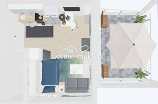 Wohnung mieten in Gladbacher Straße 454, 41748 Viersen, Studio-Appartement mit Balkon in Viersen-Ummer