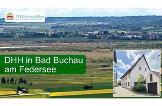 Doppelhaushälfte kaufen in 88422 Bad Buchau, Bad Buchau - DHH Bad Buchau - zentrales Wohnen im naturhistorischen Kurort